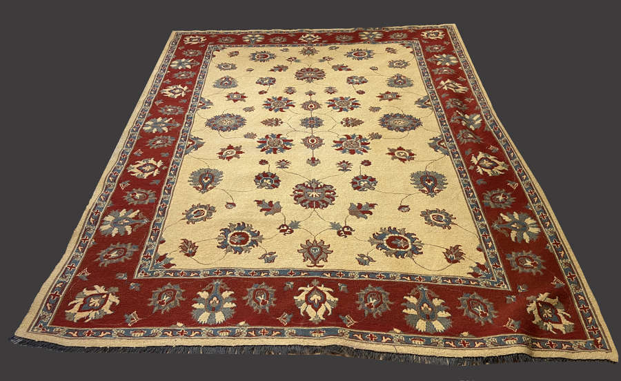 Fabulous Somak rug in unusual tones